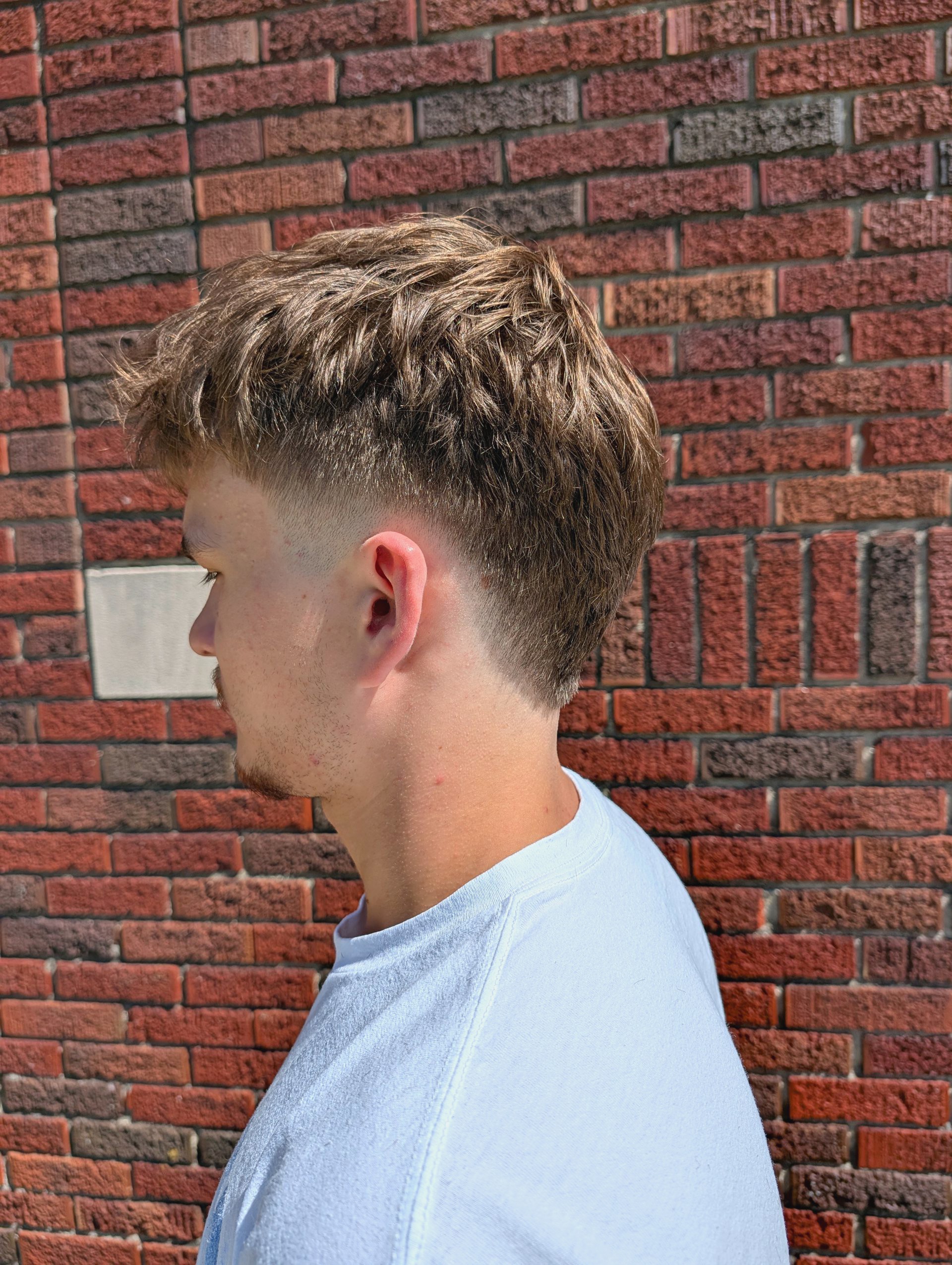 A clean textured crop and taper, posted from SalonFawn.